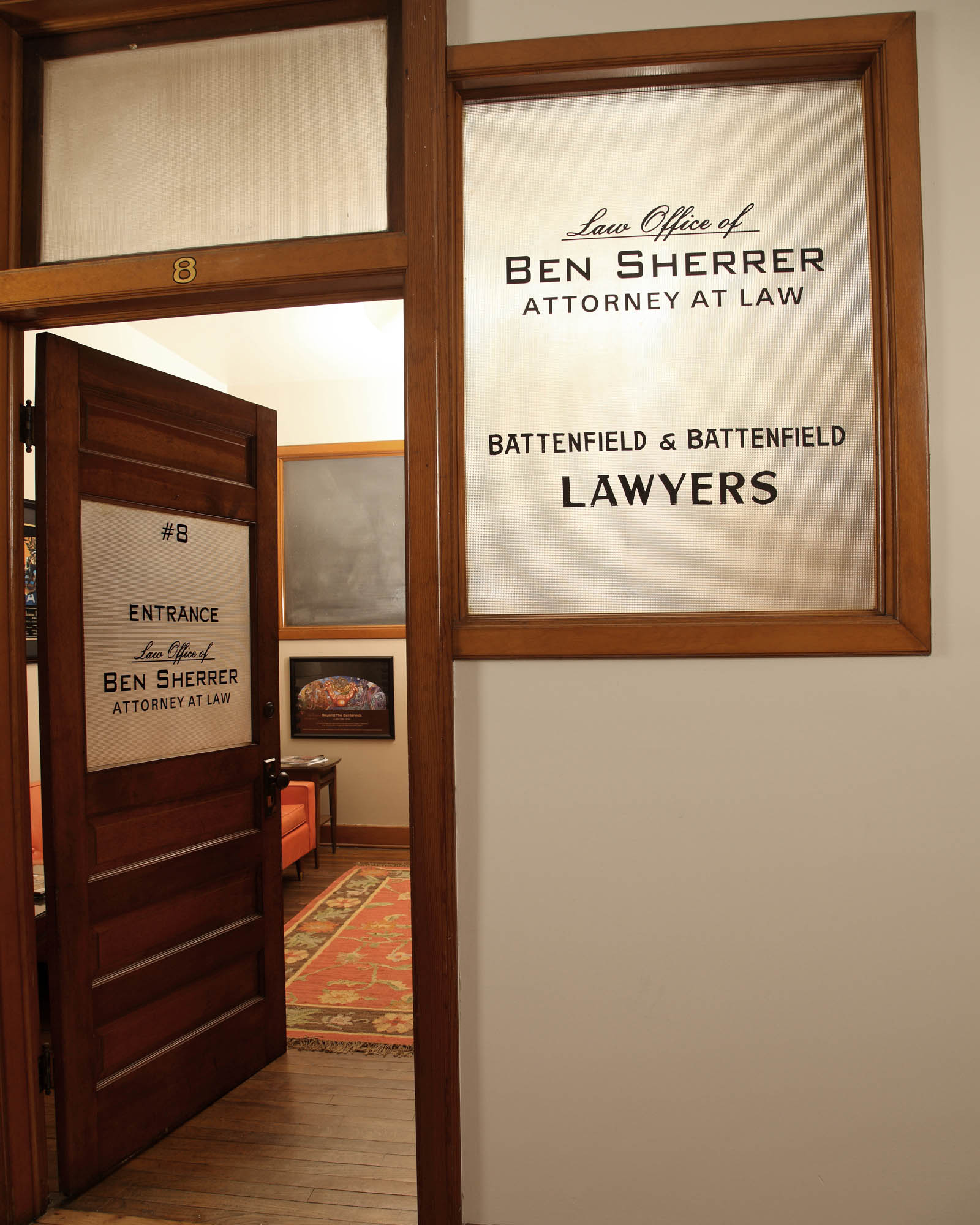 door sign for office